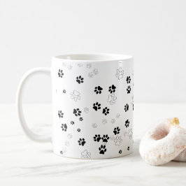 Hund/Kat Tass Mönster Kaffemugg