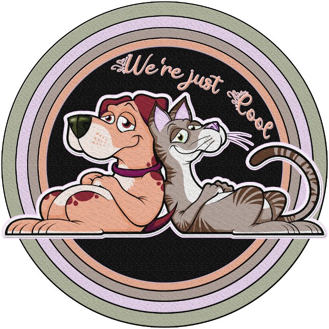 Hund Katt Relation T Shirt (Skapare uppladdad)