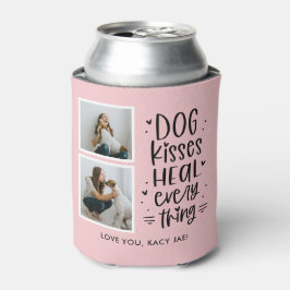 Hund Kisses Editable Färg can Cooler