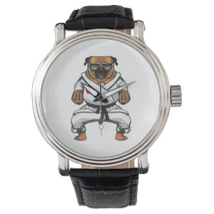 Hund Knows Karate Armbandsur