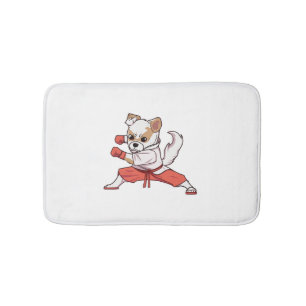 Hund Knows Karate Badrumsmatta