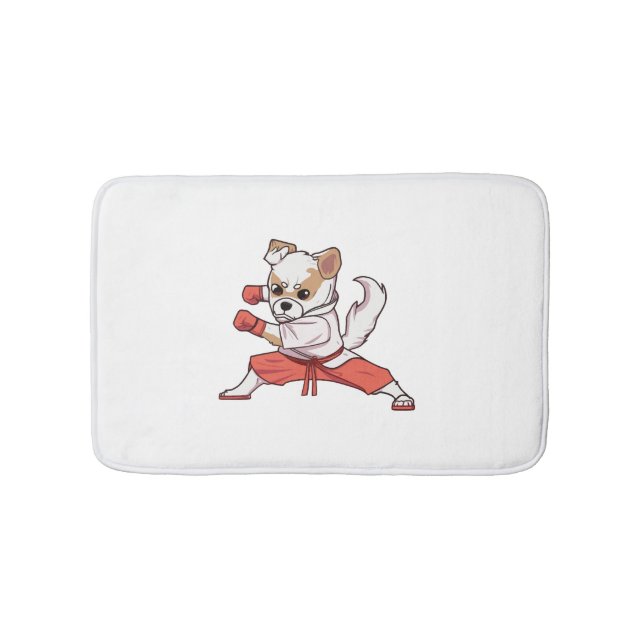 Hund Knows Karate Badrumsmatta (Framsidan)