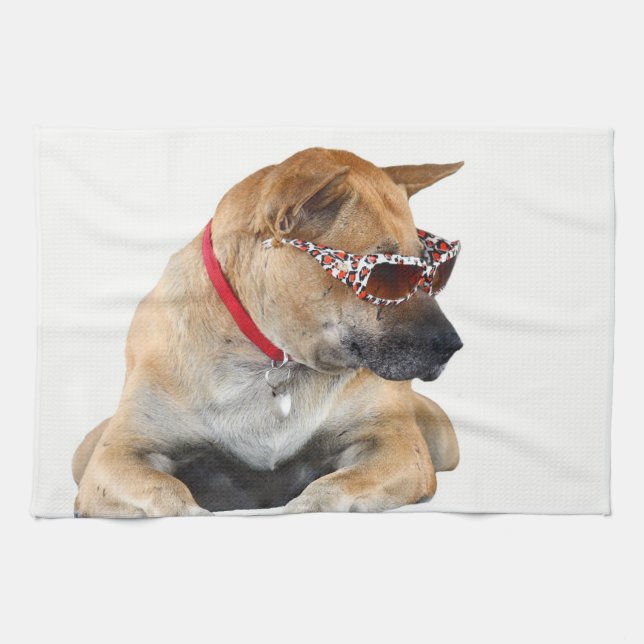 hund kökshandduk (Horisontell)