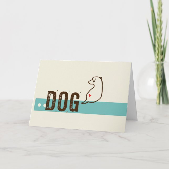 Hund Kort (Framsida)