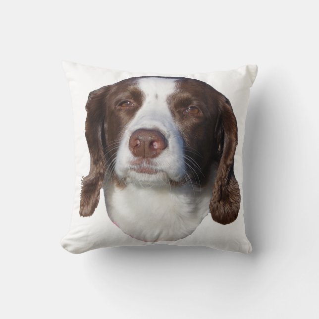 hund kvadratkudde kudde (Framsida)