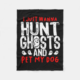 Hund L. Fleecefilt