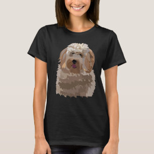 Hund Labradoodle Husdjur T Shirt