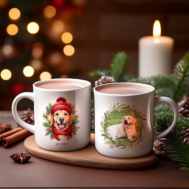 Hund Labrador, Gulten Labrador Kaffemugg (Skapare uppladdad)