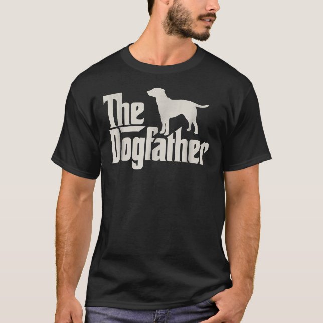 Hund Labrador Hundägare T Shirt (Framsida)