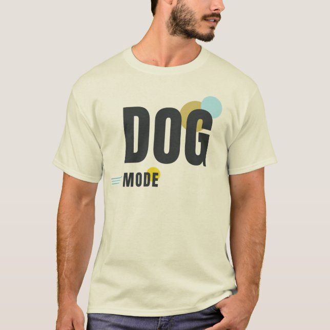 HUND LÄGE | Modern Grafisk Design för Hundälskare T Shirt (Framsida)
