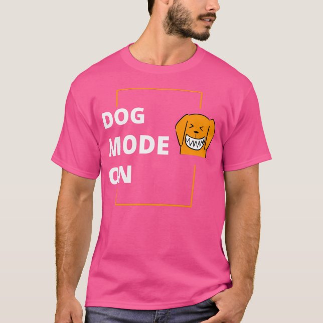 Hund-läge på t shirt (Framsida)