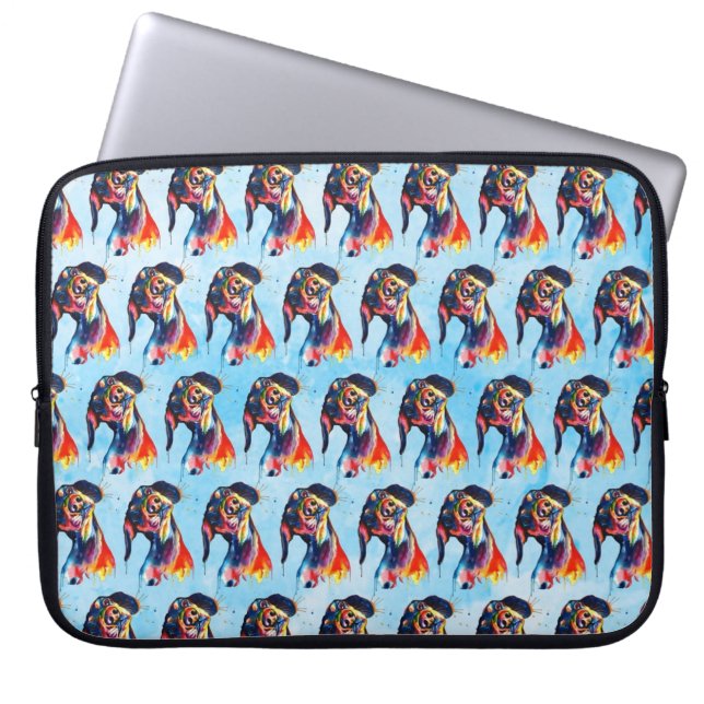 Hund Laptop Fodral (Framsidan)