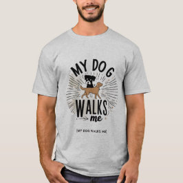 Hund lead t shirt