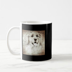 Hund Leonardo da Vinci Classic Art Manar och Kaffemugg