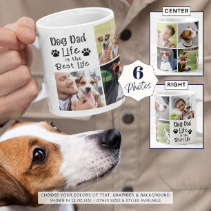 Hund Life Best Life 6-foton Kaffemugg