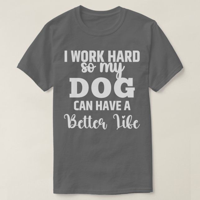 Hund Life T Shirt (Design framsida)