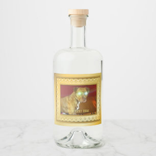 Hund Liquor-etikett Spritflaskor Etikett