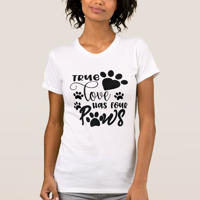 hund liv t shirt (Framsida)