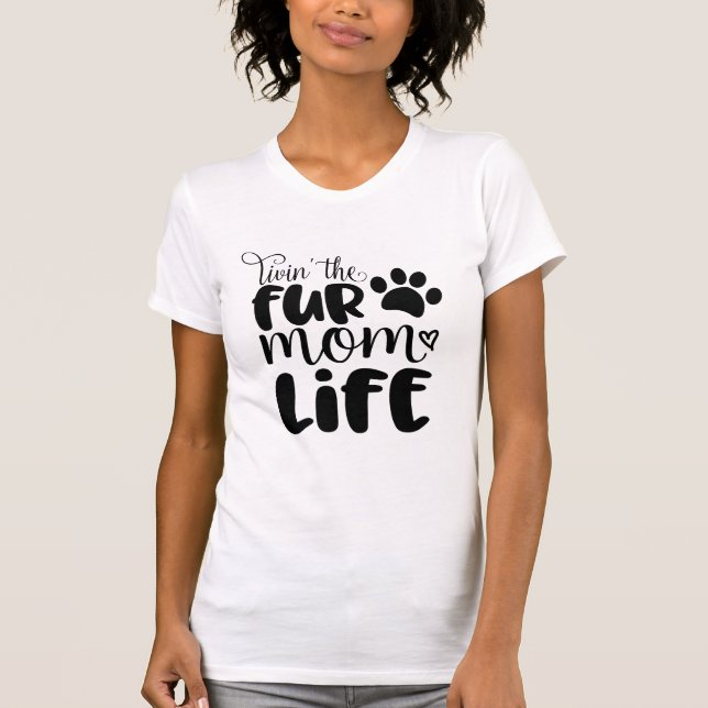 hund liv t shirt (Framsida)