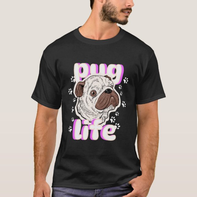 hund liv t shirt (Framsida)
