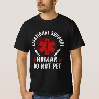 Hund Lov om support för människa, men inte för nöj T Shirt