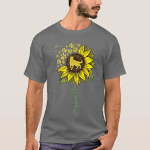 Hund M för tyska schepherd Mamma Solros Shepherd G T Shirt