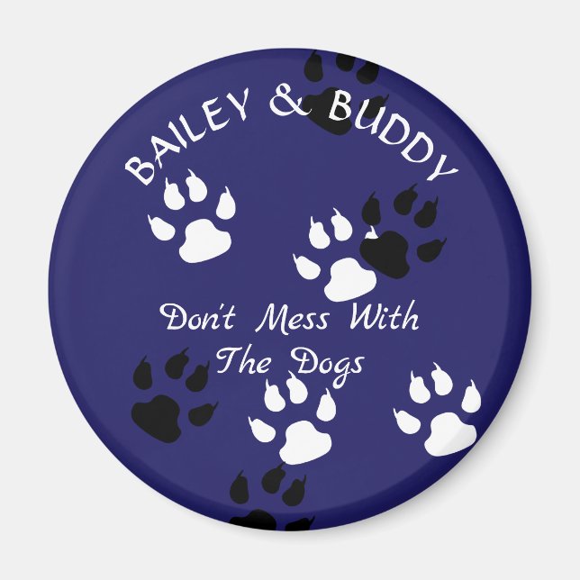 Hund Magnet (Framsidan)