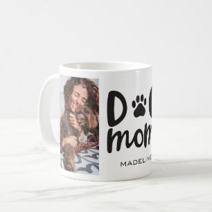 Hund Mamma 2 Foto Namn-kaffe Mugg Kopp
