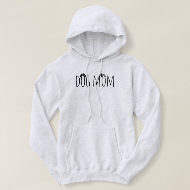 Hund Mamma Älskare T Shirt (Design framsida)
