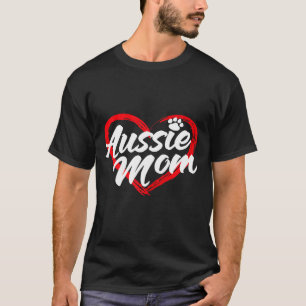 hund Mamma Aussie Shepard Mamma Hund T Shirt