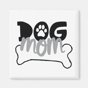 Hund Mamma - benen citerar om att Hund är familjef Magnet