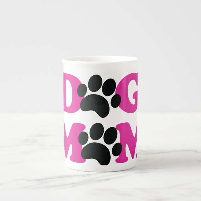 Hund Mamma Benporslin Mugg (Framsidan)