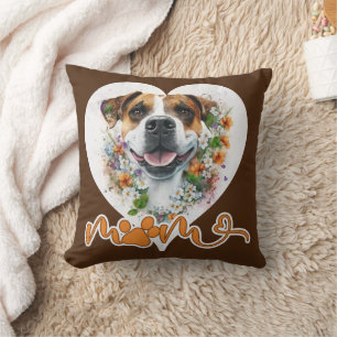 Hund Mamma Dekorativ kudde