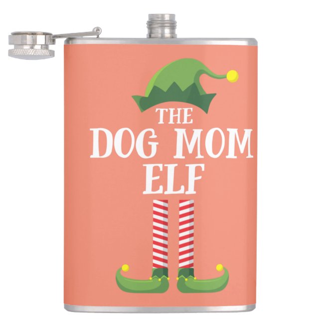 Hund Mamma Elf Matching Familjegrupp Party Fickplunta (Öppnad)