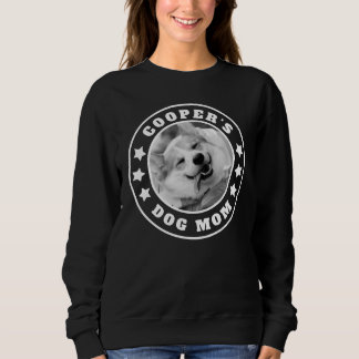 Hund Mamma fotosvart personlig T Shirt