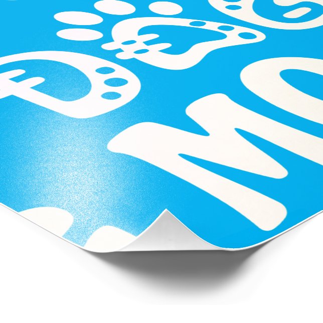 Hund Mamma Fototryck (Hörn)