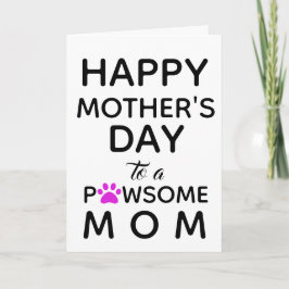 Hund Mamma från Mors dag Kort