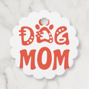 Hund Mamma Gåvor Etiketter