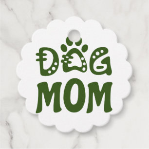 Hund Mamma Gåvor Etiketter