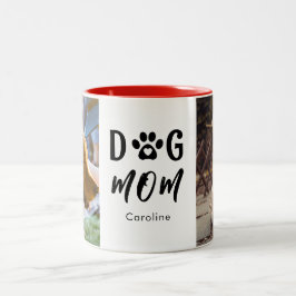 Hund Mamma-gåvor Två-Tonad Mugg