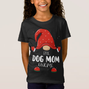 Hund Mamma Gnome Matching Familjejul Pajama T Shirt