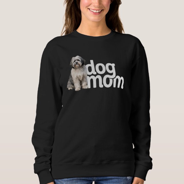Hund Mamma Havanese T Shirt (Framsida)