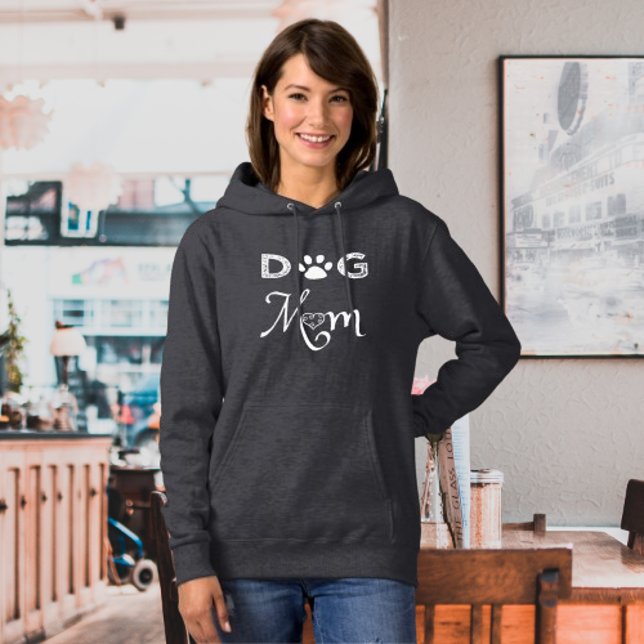 Hund Mamma Hoodie T Shirt (Dog Mom Hoodie)