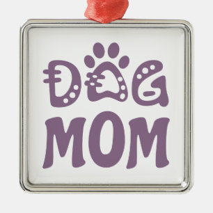 Hund Mamma Julgransprydnad Metall