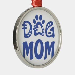 Hund Mamma Julgransprydnad Metall