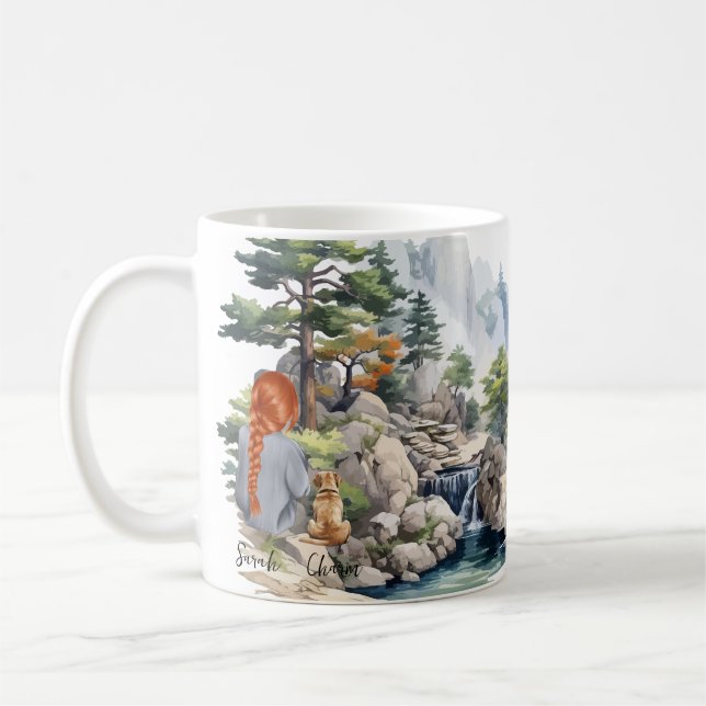 Hund Mamma Kaffemugg (Vänster)