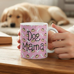 Hund Mamma Kaffemugg