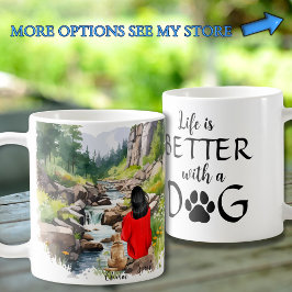 Hund Mamma Kaffemugg