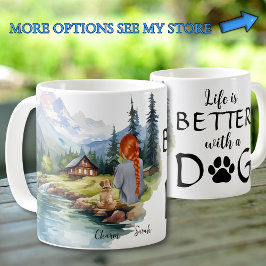Hund Mamma Kaffemugg
