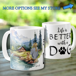 Hund Mamma Kaffemugg